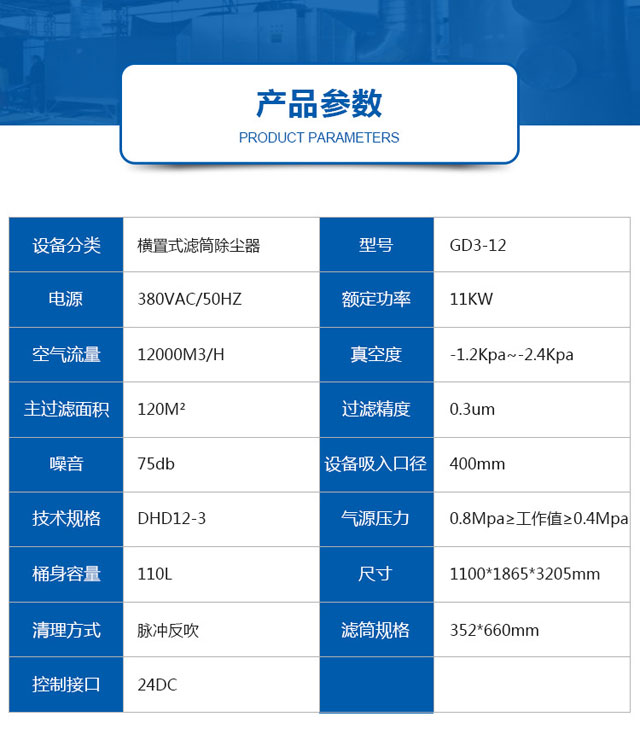 横置式滤筒除尘器(图2)